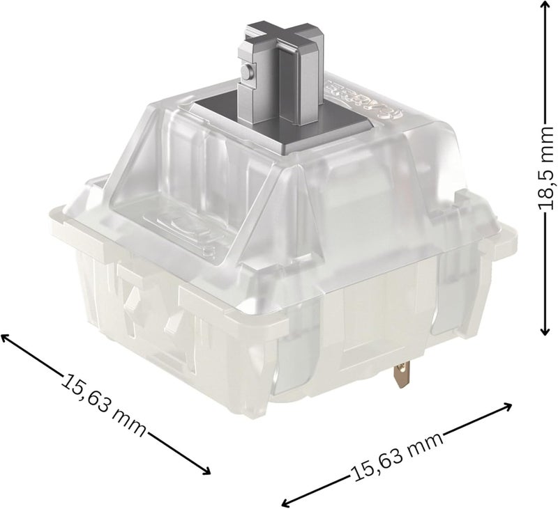 Cherry MX RGB Switch Kit, Box with 23 Mechanical Keyboard Switches, for DIY, Hot Swap or Gaming Keyboard (MX Speed Silver) - Image 3